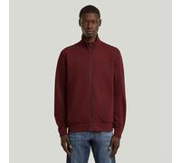 Nifous Zip Thru Sweater - Red - Men S