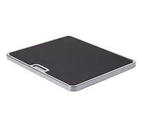 Nifty Large Appliance Rolling Tray - Silver, Home Kitchen Counter Organizer, Integrated Rolling System, Non-Slip Pad Top for Coffee Maker, Stand Mixer, Blender, Toaster