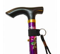 Nifty Walking Stick - Folding Extendable Walking Cane - Lightweight and Durable Walking Aid, Easy Adjustable Height, Collapsible Walking Stick, Flexible Mobility Aid for Men and Women