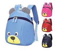NIFTYY Toddler Anti-Lost Backpack with Leash, Cute Bear Animal Harness Backpack, Safety Child Backpack for Baby Boys Girls 1-4 Years, Lightweight Travel Bag (blue)
