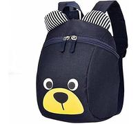 NIFTYY Toddler Anti-Lost Backpack with Leash, Cute Bear Animal Harness Backpack, Safety Child Backpack for Baby Boys Girls 1-4 Years, Lightweight Travel Bag (navy blue)