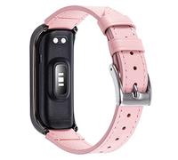 Nigaee Genuine Leather Bands & Elastic Nylon Bands Compatible with Samsung Galaxy Fit2, Soft Sport Breathable Straps for Women Men,Replacement Wristband Accessories for Samsung Galaxy Fit2（03）