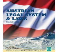 Nigel Foster Austrian Legal System & Laws Paperback Book Nigel Foster Multicolor