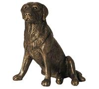 Nigel', Labrador Sitting, Cold Cast Bronze Sculpture by Bulgarian sculpture Mitko (MK004)