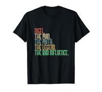 Nigel Man Myth Legend Bad Influence Funny Distressed Name T-Shirt