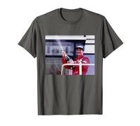 Nigel Mansell Motor Racing Driver at British GP 1989 T-Shirt
