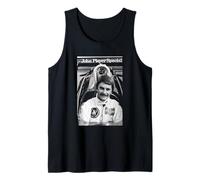 Nigel Mansell Motor Racing Driver at Silverstone 1981 Tank Top