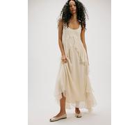 Nigel Preston Floating Angel Chiffon Maxi Dress at Free People in Cream, Size: Medium - female