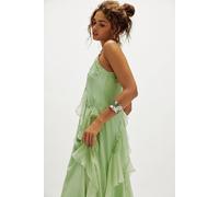 Nigel Preston Floating Angel Chiffon Maxi Dress at Free People in Gleam, Size: Medium - female