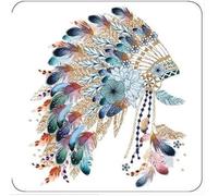 Nigel Quiney Blank Card Indian Headdress