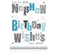Nigel Quiney Nephew Birthday Card (NQ-WR689) - Foiled Text - from Foiled Finish
