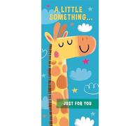 Nigel Quiney Open Illustrated Money Wallet Greeting card - Birthday Giraffe - Suitable For Kinds of All Ages