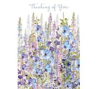 Nigel Quiney Thinking of You Card - Floral Meadow - Eco-Friendly and Recyclable