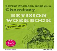 Nigel Saunders Pearson REVISE Edexcel GCSE Chemistry (Foundation) Revision Workbook - for 2025 & 2026 exams Book Nigel Saunders Multicolor