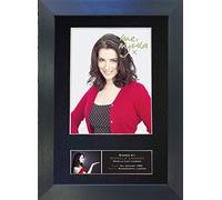 NIGELLA LAWSON Signed Autograph Mounted Photo Reproduction PRINT A4 Rare Perfect Birthday (297 x 210mm) #596 (Black Frame)