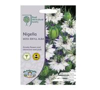 Nigella Seed Grow Your Garden Flowers Jekyll Alba RHS Mr. Fothergill's