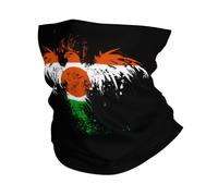 Niger Nigerien Eagle Flag Unisex Snoods Warm Neck Gaiter Lightweight Bandana For Outdoor Winter Cycling Motorcycle