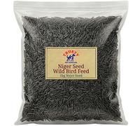 Niger Seeds for Birds 1kg | Wild Bird Seed & Bird Food | Bird Seeds for Small Garden Birds | Nyjer Seed | No Mess Bird Seed | By Trusty Pet Supplies
