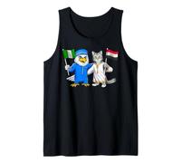 Nigeria Egypt Flag Nigerian Roots Egyptian Heritage Tank Top