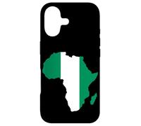 Nigeria Flag Africa Continent Silhouette Gift for Nigerians Case for iPhone 17