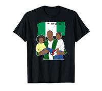 Nigeria Flag Day Nigerian Father Sons Fathers Day T-Shirt
