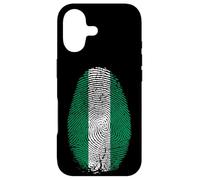 Nigeria Flag Fingerprint Nigerian Gift for Nigerians Case for iPhone 17