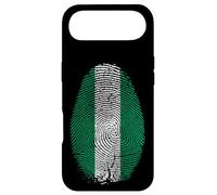 Nigeria Flag Fingerprint Nigerian Gift for Nigerians Case for iPhone Air