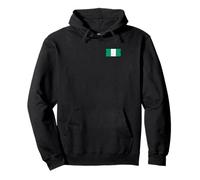 Nigeria Flag Graphic For Men, Women, Kids Pullover Hoodie