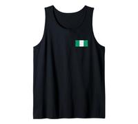 Nigeria Flag Graphic for Men, Women, Kids Tank Top