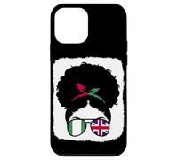Nigeria Flag Heritage Half British half Nigerian Roots Case for iPhone 12 mini