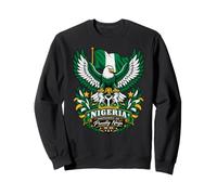 Nigeria Flag Independence Day Proudly Naija 1960 2026 Sweatshirt