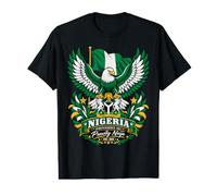 Nigeria Flag Independence Day Proudly Naija 1960 2026 Value Graphic T-Shirt