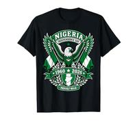 Nigeria Flag ndependence Day 2026 Eagle Heritage 1960 Value Graphic T-Shirt