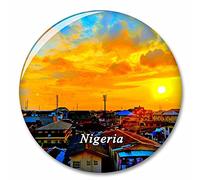Nigeria Fridge Magnet Decorative Magnet Bottle Opener Tourist City Travel Souvenir Collection Gift Strong Refrigerator Sticker