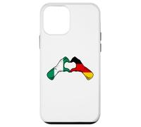 Nigeria Germany Flag - Nigerian German Heart Case for iPhone 12 mini