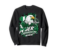 Nigeria Independence Day 2026 Eagle Nigerian Flag Pride Sweatshirt