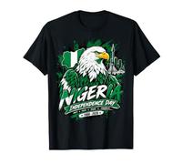 Nigeria Independence Day 2026 Eagle Nigerian Flag Pride T-Shirt