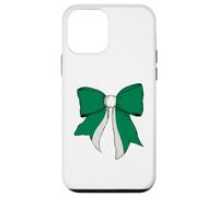 Nigeria Nigerian Pride Flag Girl Coquette Bow Ribbon Case for iPhone 12 mini