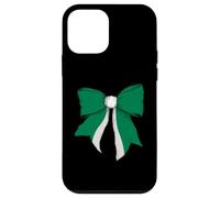 Nigeria Nigerian Pride Flag Girl Coquette Bow Ribbon Case for iPhone 12 mini