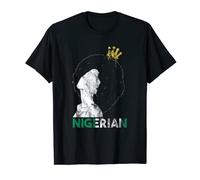 Nigeria Nigerian West Africa Proud Princess Queen Girl Woman T-Shirt