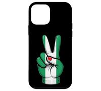 Nigeria Peace Sign Patriotic Country Nigerian Flag Case for iPhone 12 mini