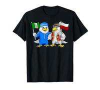 Nigeria Poland Flag Nigerian Roots Polish Heritage T-Shirt