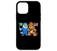 Nigeria UK Flag Nigerian British Heritage Nigerian English Case for iPhone 12 mini