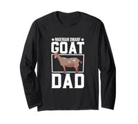 Nigerian Dwarf Goat Dad Long Sleeve T-Shirt