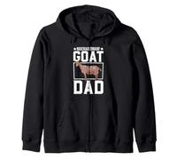 Nigerian Dwarf goat Dad Zip Hoodie