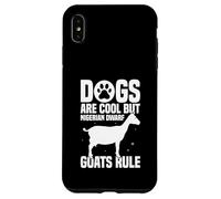 Nigerian Dwarf Goat Owner Design For Farmer - Goats Rule Case for iPhone XS Max