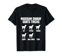 Nigerian Dwarf Goat Owner Design for Farmer - Goats Tricks T-Shirt