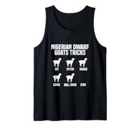 Nigerian Dwarf Goat Owner Design for Farmer - Goats Tricks Tank Top