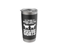 Nigerian Dwarf Goat Owner Design for Farmer - There Would Be Stainless Steel Insulated Tumbler