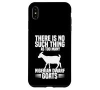 Nigerian Dwarf Goat Owner Design For Farmer - Too Many Goats Case for iPhone XS Max